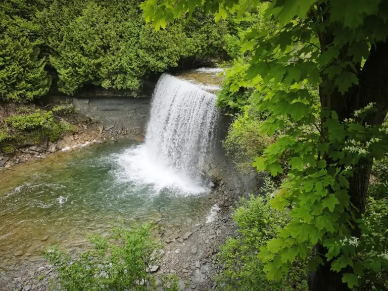 Regen, Bridal Veil Falls und ein Powwow – Foto 4